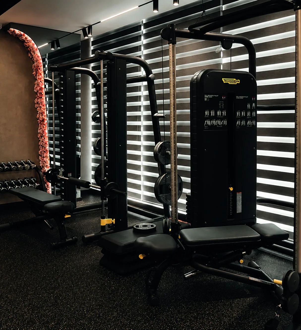 Тренажёры Technogym в зале Impress Fitness
